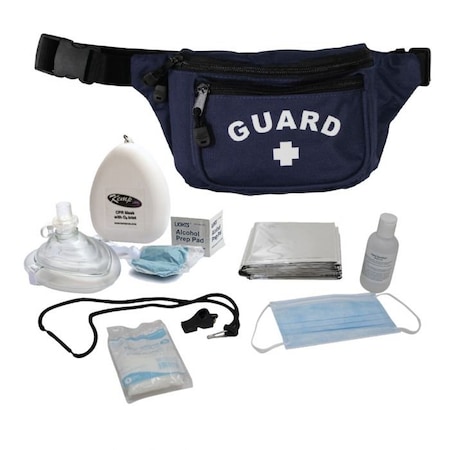 Hip Pack W/ GUARD Logo & PPE Supply Pack - Navy